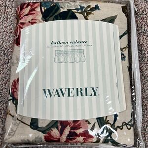 Waverly ballon valance woodland floral balloon valance
